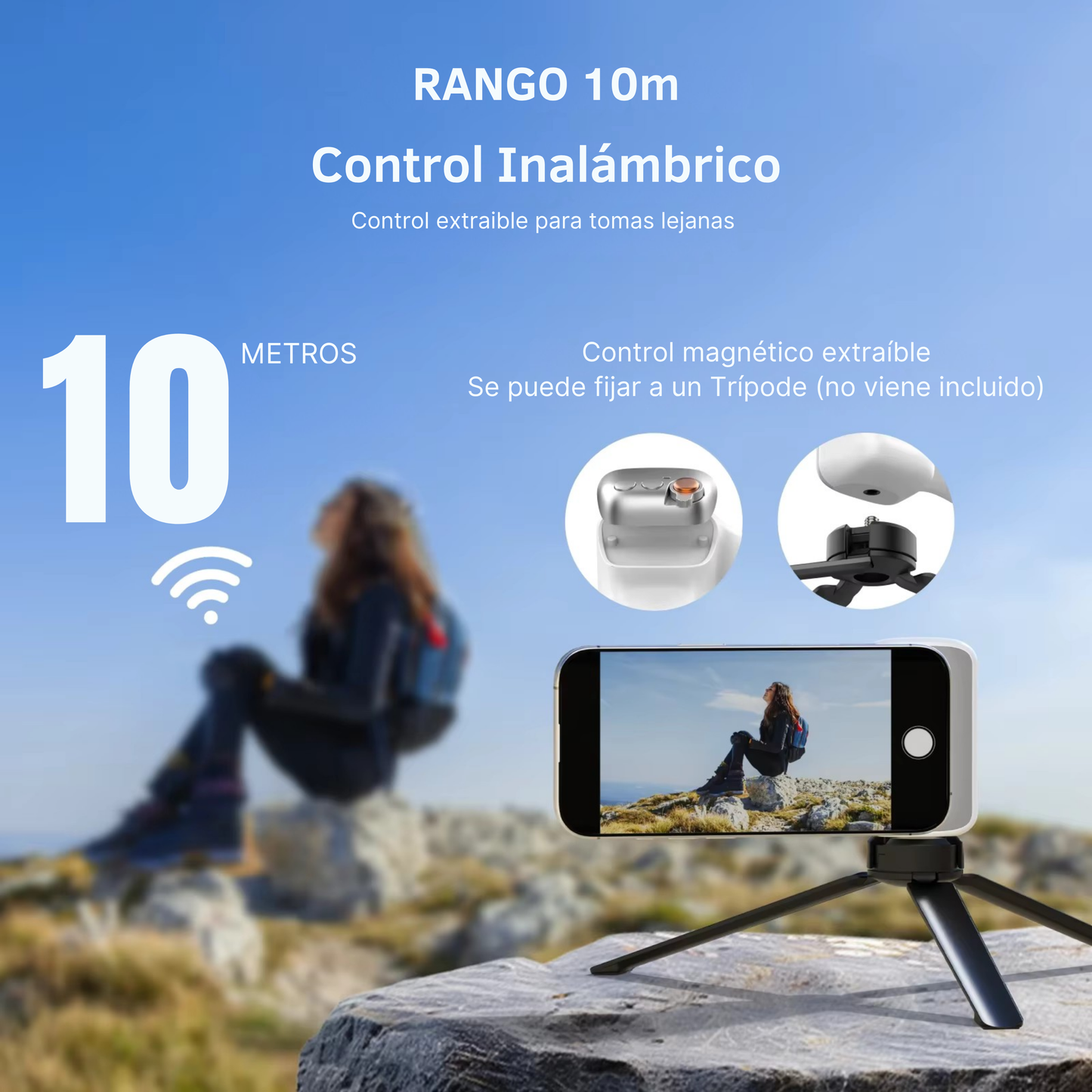 Soporte Magnético de Cámara Celular