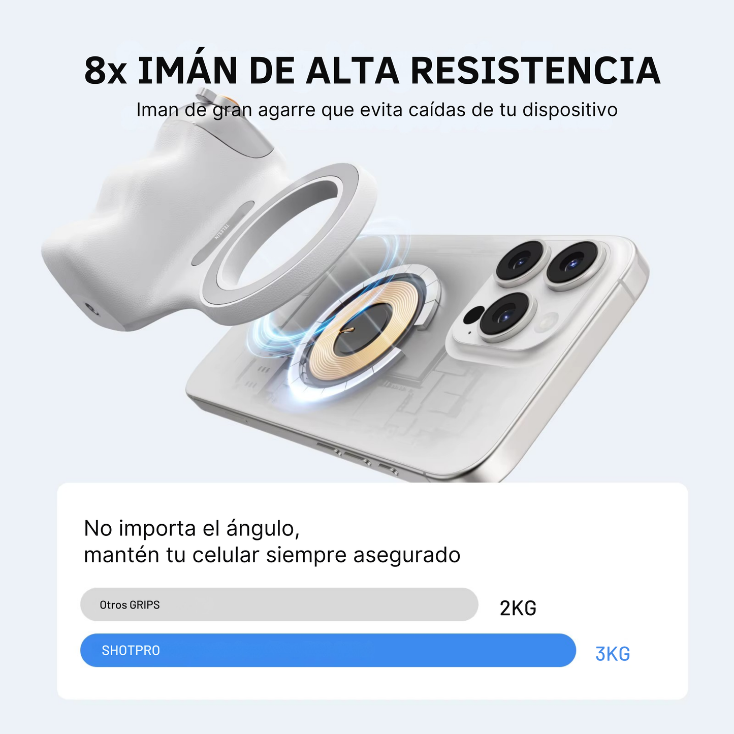 Soporte Magnético de Cámara Celular